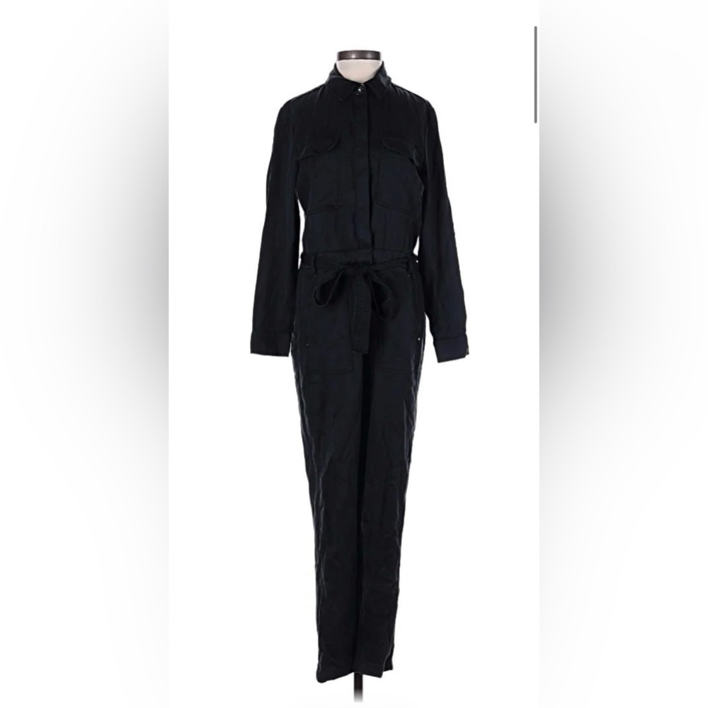 BNWT Banana Republic black utility jumpsuit 8